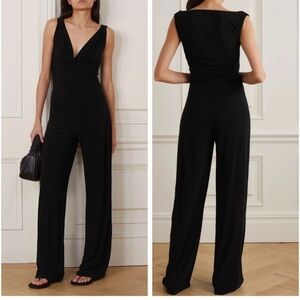 Norma Kamali Tara Jumpsuit Black Size XS